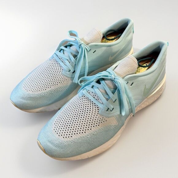 Nike Odyssey React Flyknit 2 Teal Women Size 10.5 Running Basketball Shoe - Picture 5 of 10